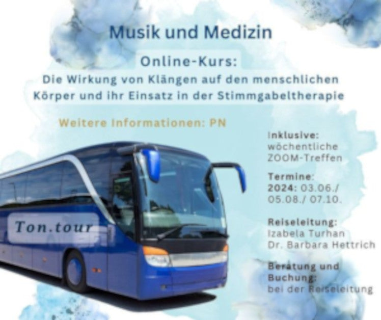 Online -Kurs Musik und Medizin - Stimmgabeln